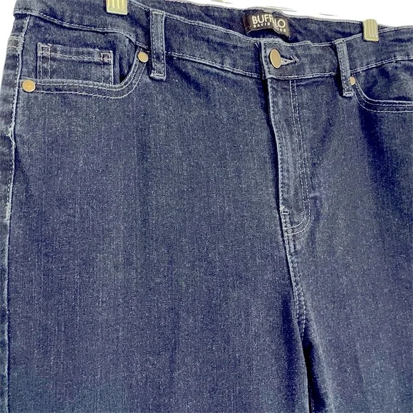 BUFFALO David Burton Alyssa High Rise Straight Leg Stretch Denim Jeans, Sz 10/30 - Picture 2 of 10